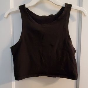 black crop top